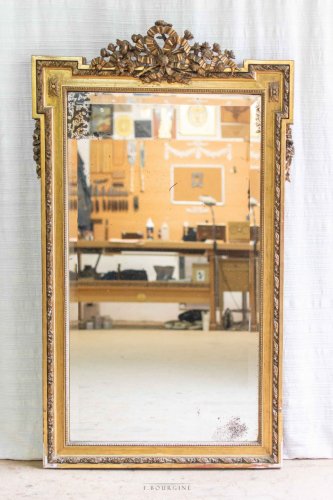miroir à fronton